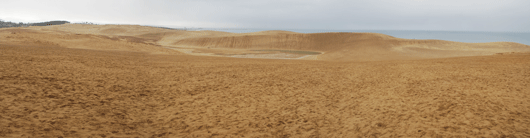 馬の背の風景