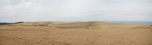 「馬の背」の風景－静かな朝を迎えています