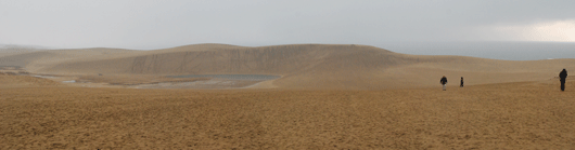 馬の背の風景