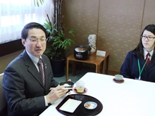 倉吉農業高等学校の報告会出席1
