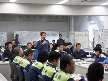 鳥取県新型インフルエンザ等対策本部会議（訓練）1