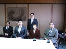 第20回中四国車いすテニス大会in鳥取実行委員長来訪2