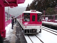 バレンタイントレイン臨時列車イベント2