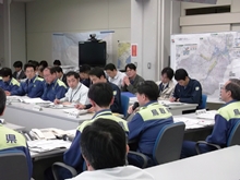 災害対策本部会議2