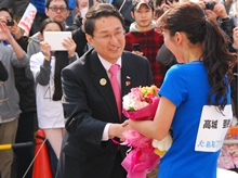 花束贈呈1