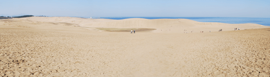 馬の背の風景