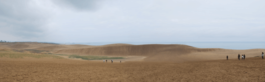 「馬の背」の風景－穏やかな朝を迎えています