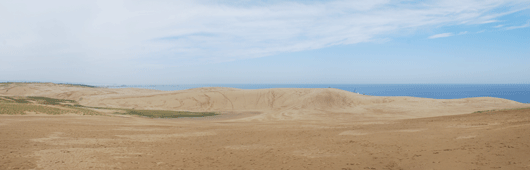 「馬の背」の風景－風が心地よく暑くもなく過ごしやすい朝を迎えています