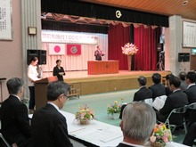 智頭町制施行100周年記念式典1