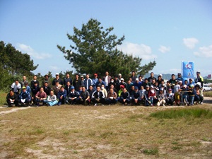 航空自衛隊美保基地美保基地幹部会及び美保基地准曹会の活動の記念写真