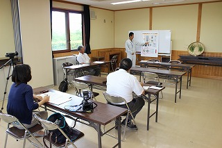 報道公開の様子