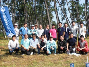 扶翼会の活動の記念写真