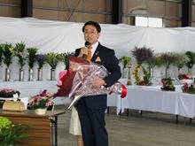 父の日にばらの花を1