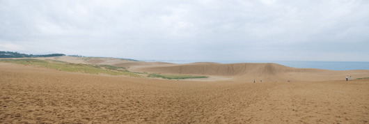 「馬の背」の風景－雨は止み心地よい風が吹いています