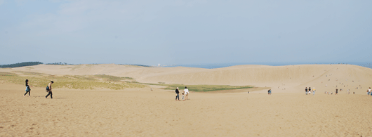 「馬の背」の風景－綺麗な青空が広がっています