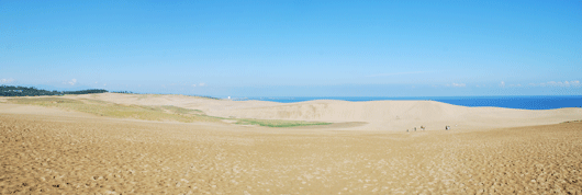 「馬の背」の風景－夏が戻ってきたかのような朝を迎えています