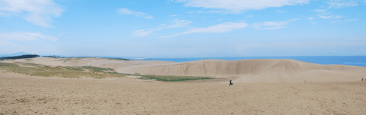 「馬の背」の風景－涼しげな朝を迎えています。