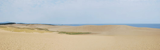 「馬の背」の風景－涼しい風が吹いています。