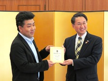 平成26年度鳥取県伝統工芸士認定証交付式1