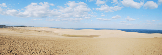 「馬の背」の風景－静かな朝を迎えています