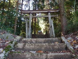 鳥居の先には