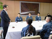 出発式1