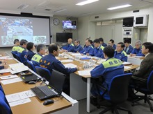 平成26年度鳥取県新型インフルエンザ対応訓練2