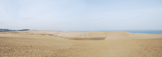 「馬の背」の風景－穏やかな朝を迎えています