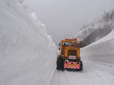 除雪の様子（その１）