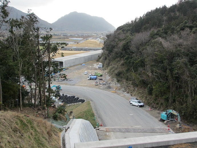 岩美IC（トンネル側）写真