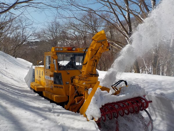 除雪作業