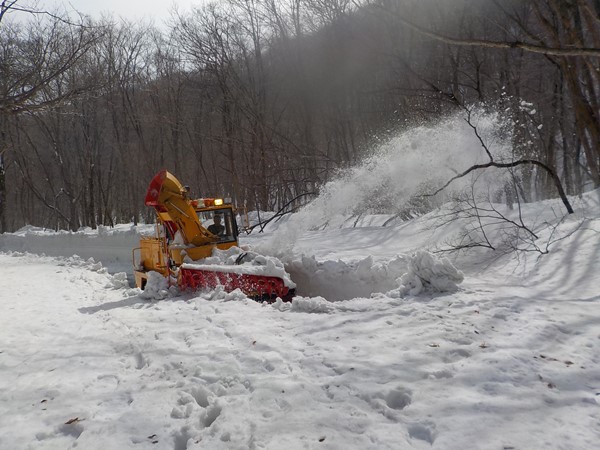 除雪作業