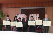危険ドラッグ撲滅スローガン優秀作品表彰式2