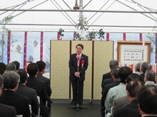 日新バイオマス発電所 竣工・開所式2