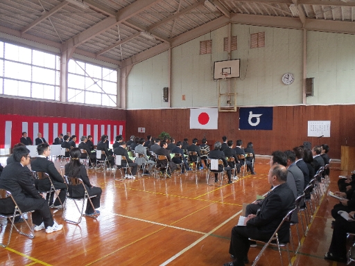 入校式会場