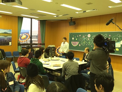 米田本部長のあいさつ