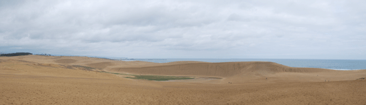 「馬の背」の風景－少し肌寒いです