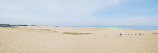 「馬の背」の風景－風が心地よい爽やかな晴天です