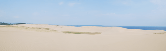 「馬の背」の風景－あついです