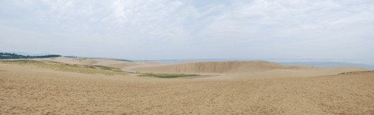 「馬の背」の風景－ぱっとしない空模様です