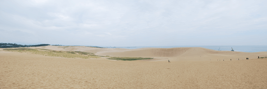 「馬の背」の風景－陽射しも風もありません