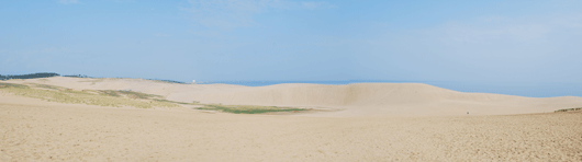 「馬の背」の風景－夏を感じる陽射しです