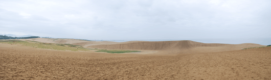 「馬の背」の風景－今日も雨