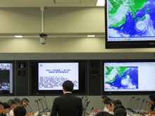 台風第11号に係る鳥取県災害警戒連絡会議2