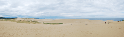 「馬の背」の風景－曇り空