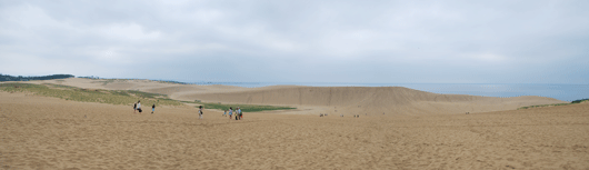 「馬の背」の風景－くもりぞら