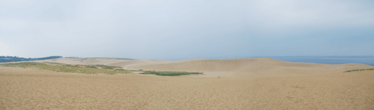 「馬の背」の風景－雨降り直前