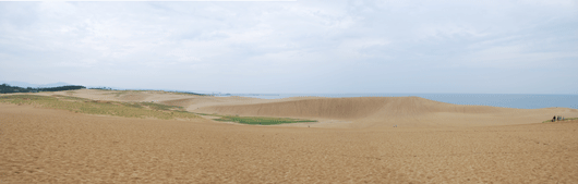 「馬の背」の風景－歩きやすい