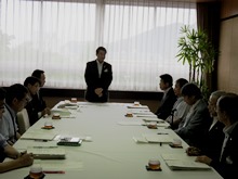 平成27年度第1回新生公立鳥取環境大学運営協議会