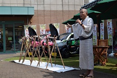 智頭石油米井社長あいさつ